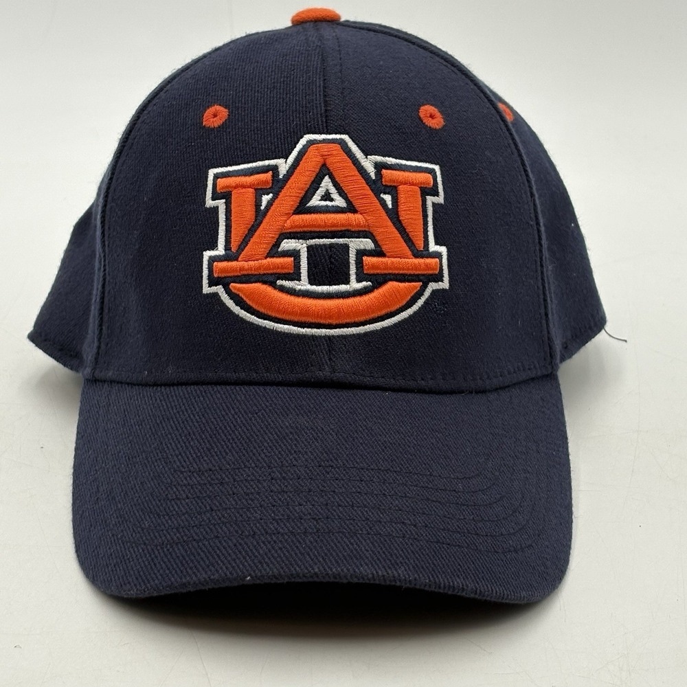 Top Of The World Auburn Tigers Embroidered Logo Adjustable Hat‎ Navy Blue Cap